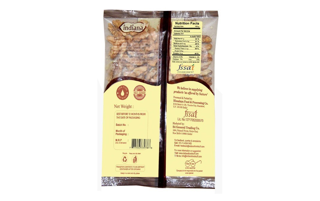 Indiana Walnuts Shelled (Giri)    Pack  250 grams